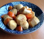 里芋と人参の味噌煮